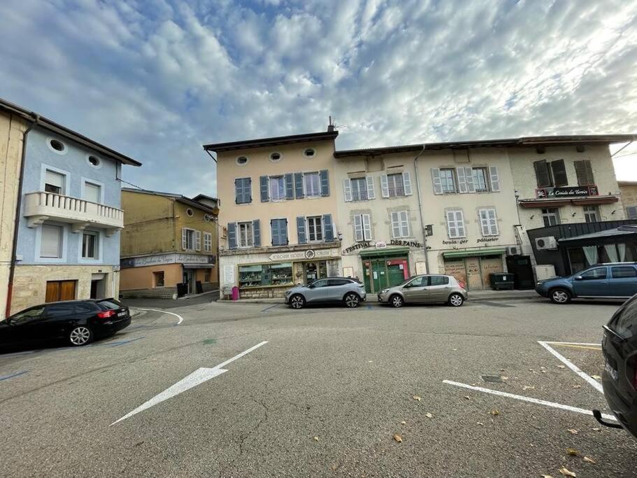 Appartement Sur La Place De Poncin Luaran gambar