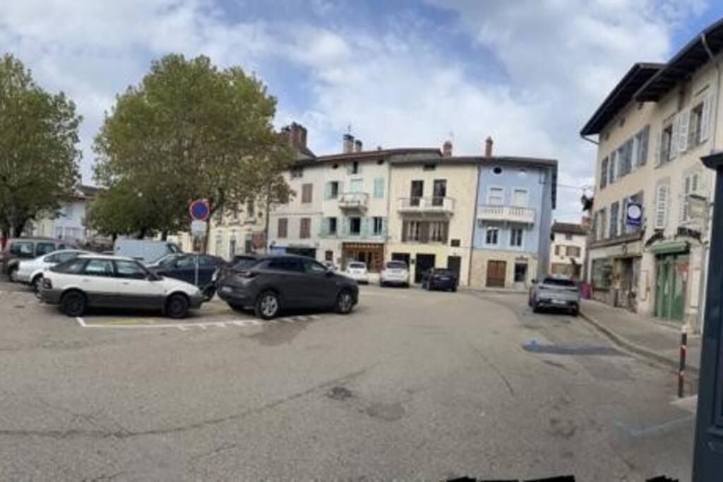 Appartement Sur La Place De Poncin Luaran gambar